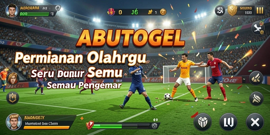 Tampilan menarik dari gameplay ABUTOGEL dengan aksi olahraga seru.