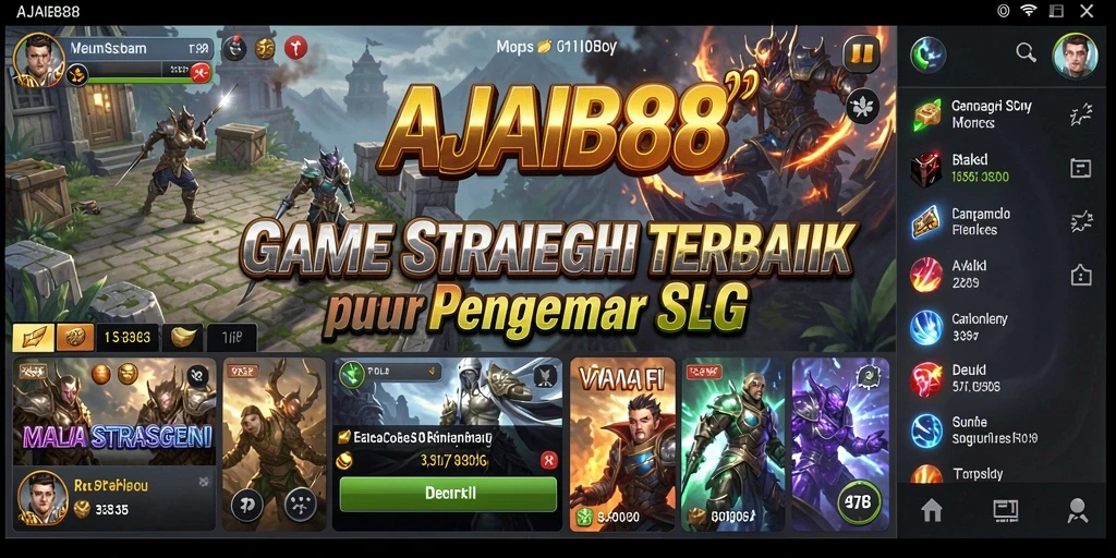 Tampilan gameplay menarik dari AJAIB88 yang penuh strategi.