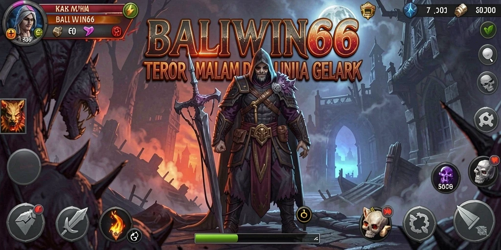 Screenshot BALIWIN66 menampilkan suasana horror yang mencekam dan gameplay menegangkan.