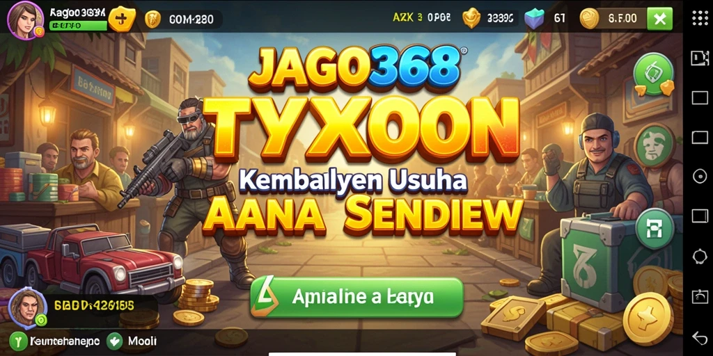 Tampilan menarik gameplay Tycoon JAGO368.