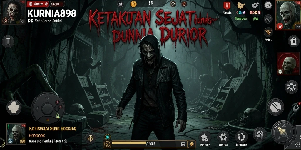 Screenshot KURNIA898 menampilkan suasana mencekam dengan efek visual yang fantastis.