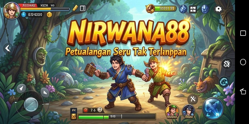 Tangkapan layar NIRWANA88 menampilkan aksi petualangan yang mendebarkan.