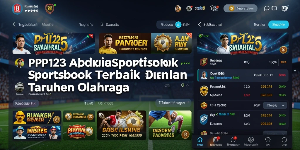 Tampilan menarik dari gameplay Sportsbook di PP123.