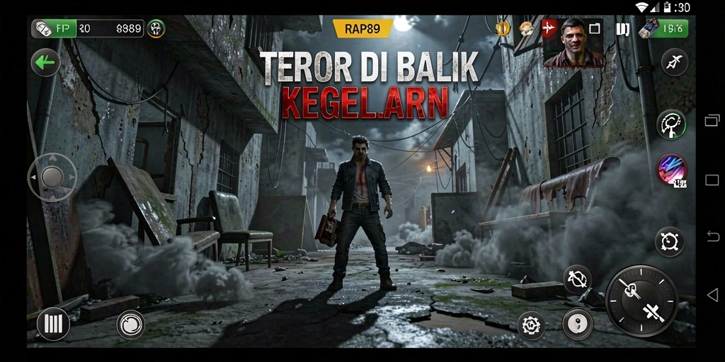 Gameplay menegangkan dengan suasana Horror yang sangat mencekam.