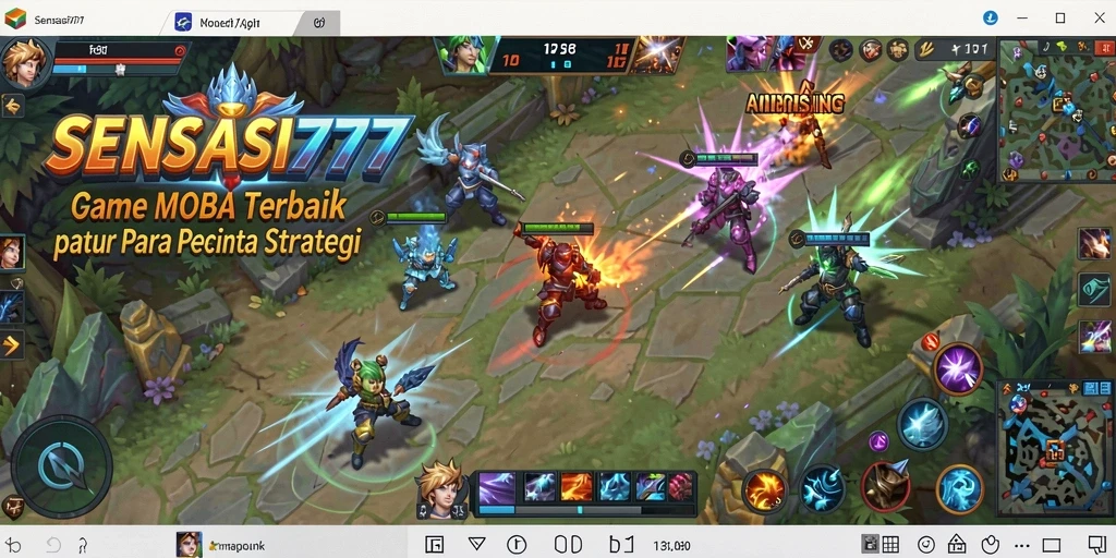 Tampilan menarik dari gameplay SENSASI777 yang mendebarkan.