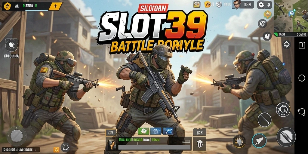 Screenshot menunjukkan aksi mendebarkan dalam pertarungan Battle Royale.