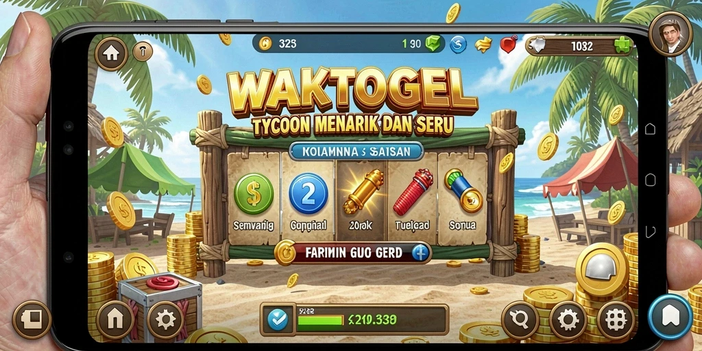 Tampilan menarik dari gameplay <strong>WAKTOGEL</strong> yang menantang.