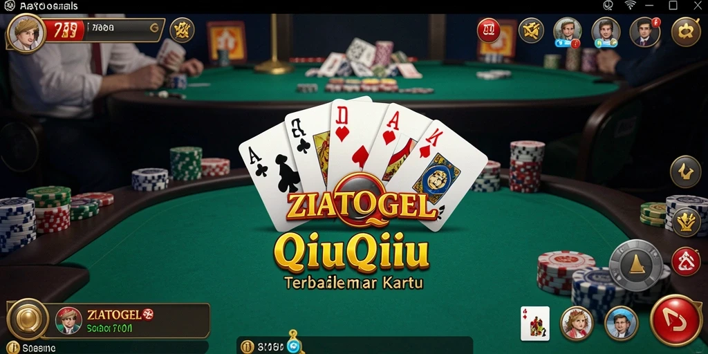 Tampilan gameplay ZIATOGEL yang seru dan menarik.